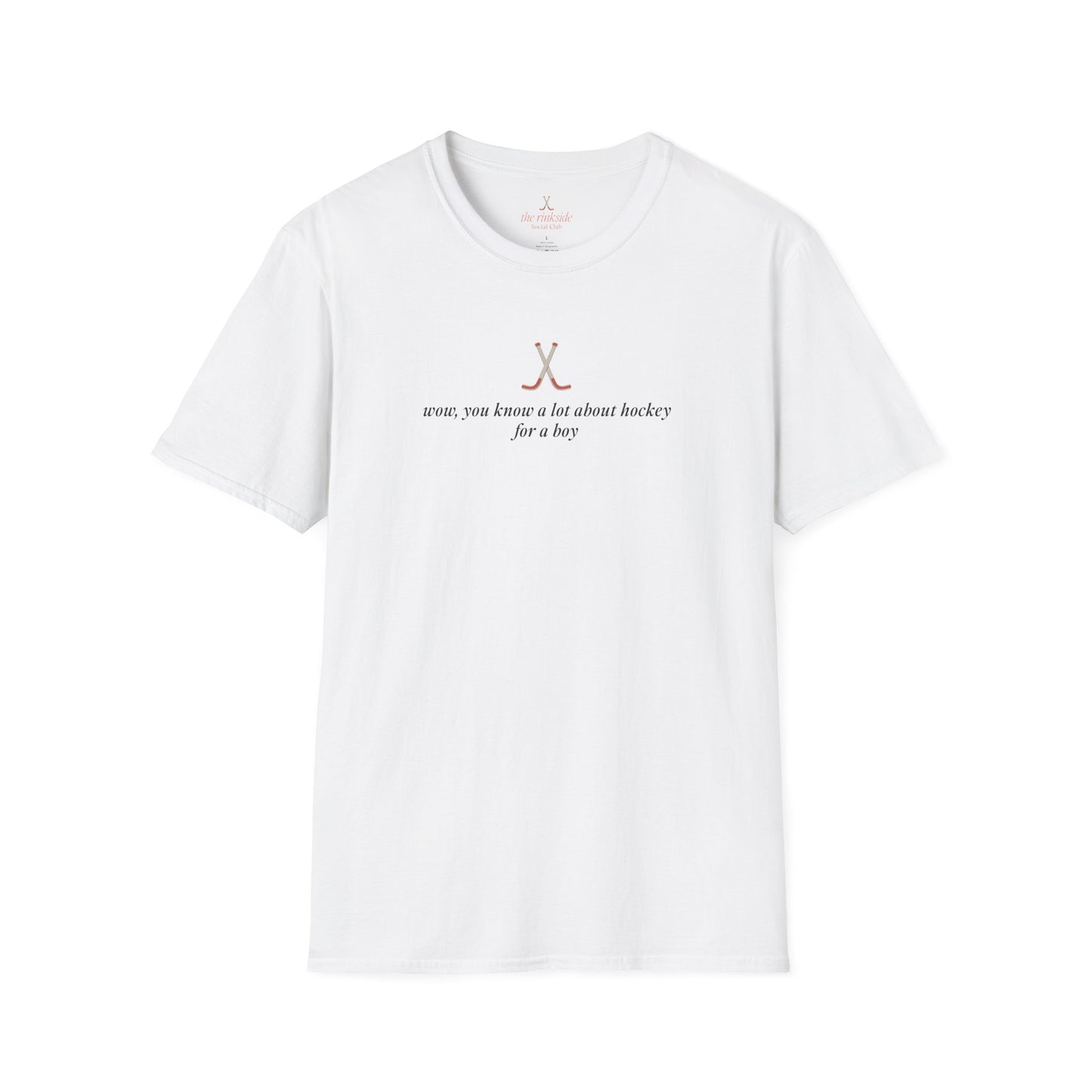 You Know a lot About Hockey for a Boy Tee