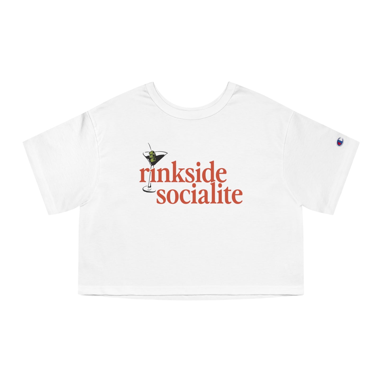 Martini Socialite Cropped Tee