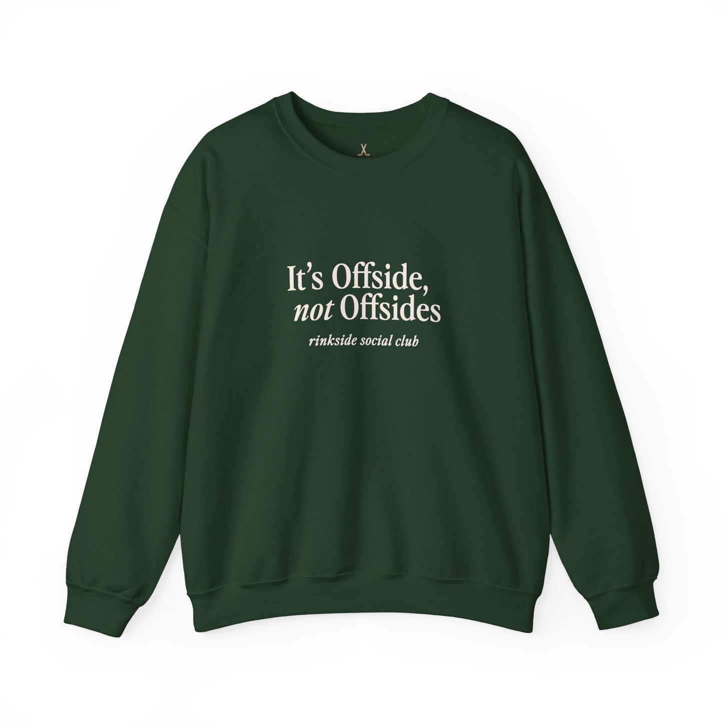 It's Offside, Not Offsides Sweatshirt