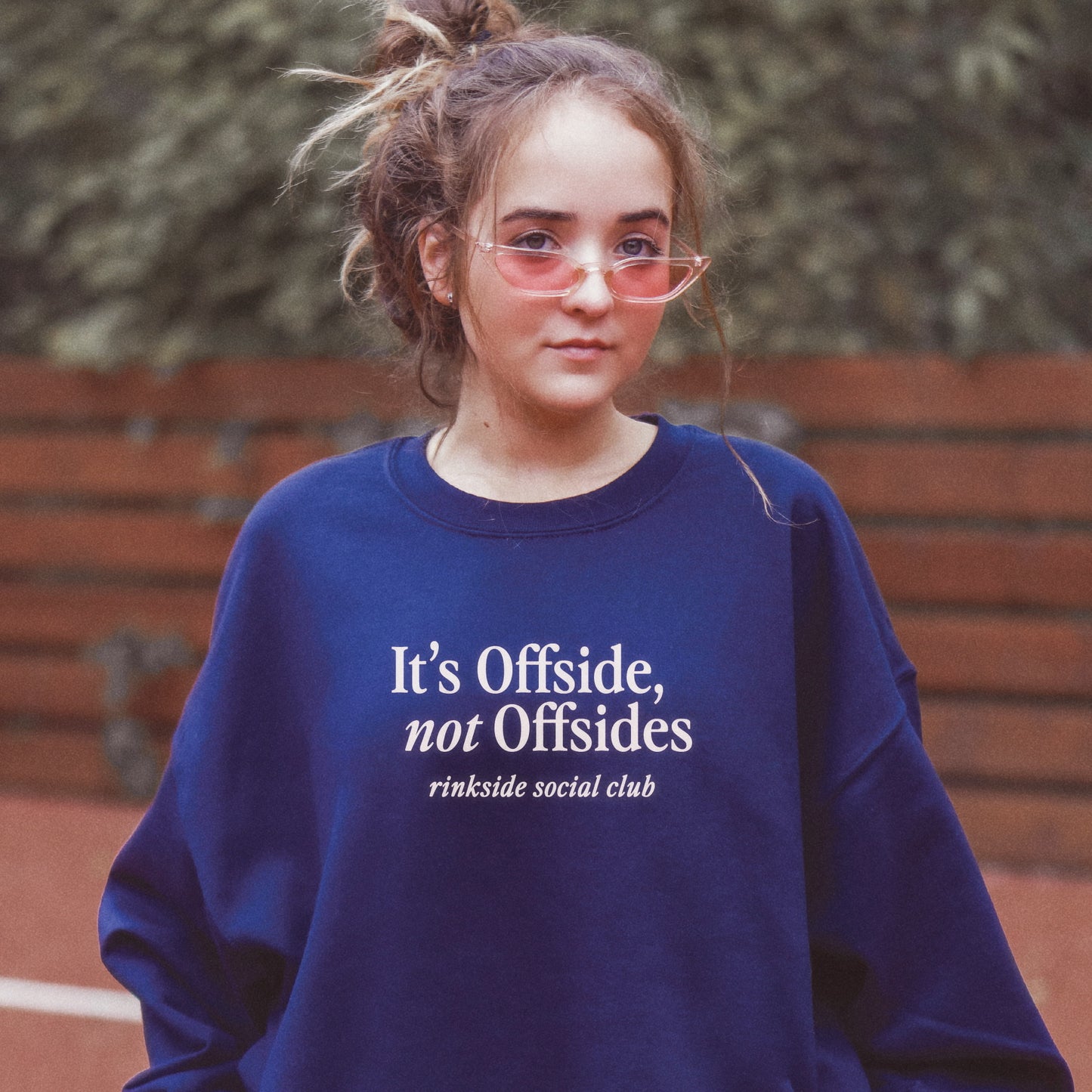 It's Offside, Not Offsides Sweatshirt