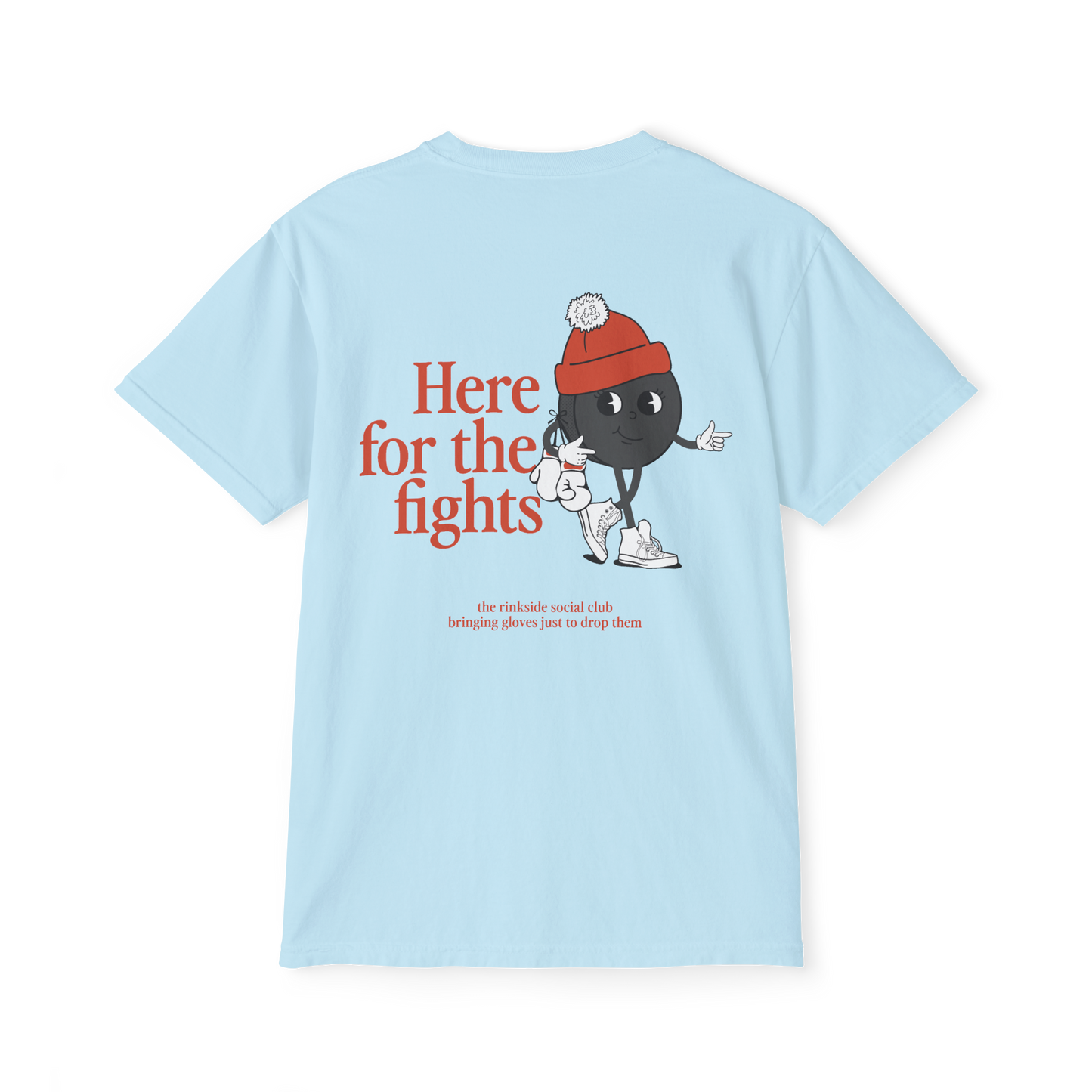 Here for the Fights Pocket Tee