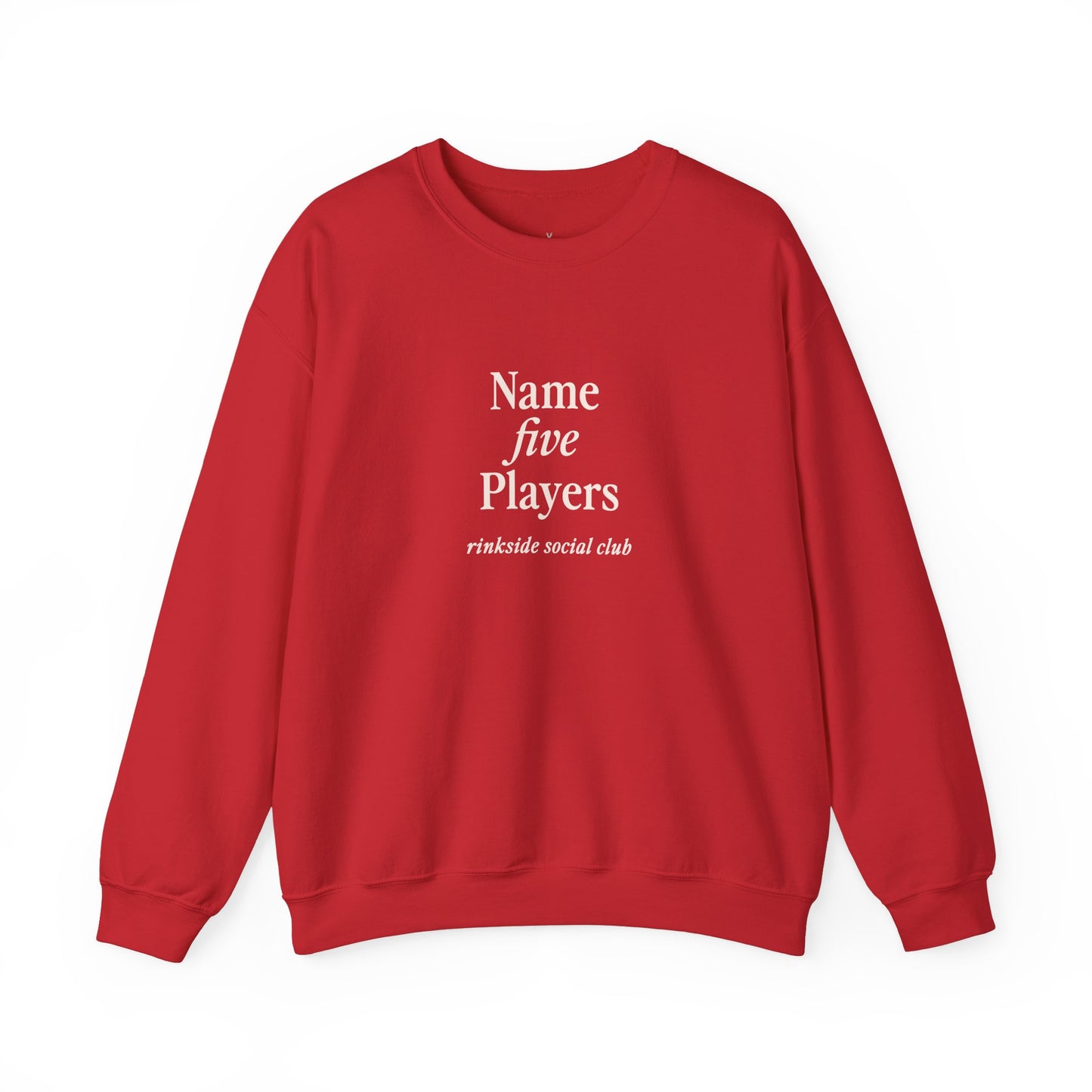 Name Five Players Sweatshirt