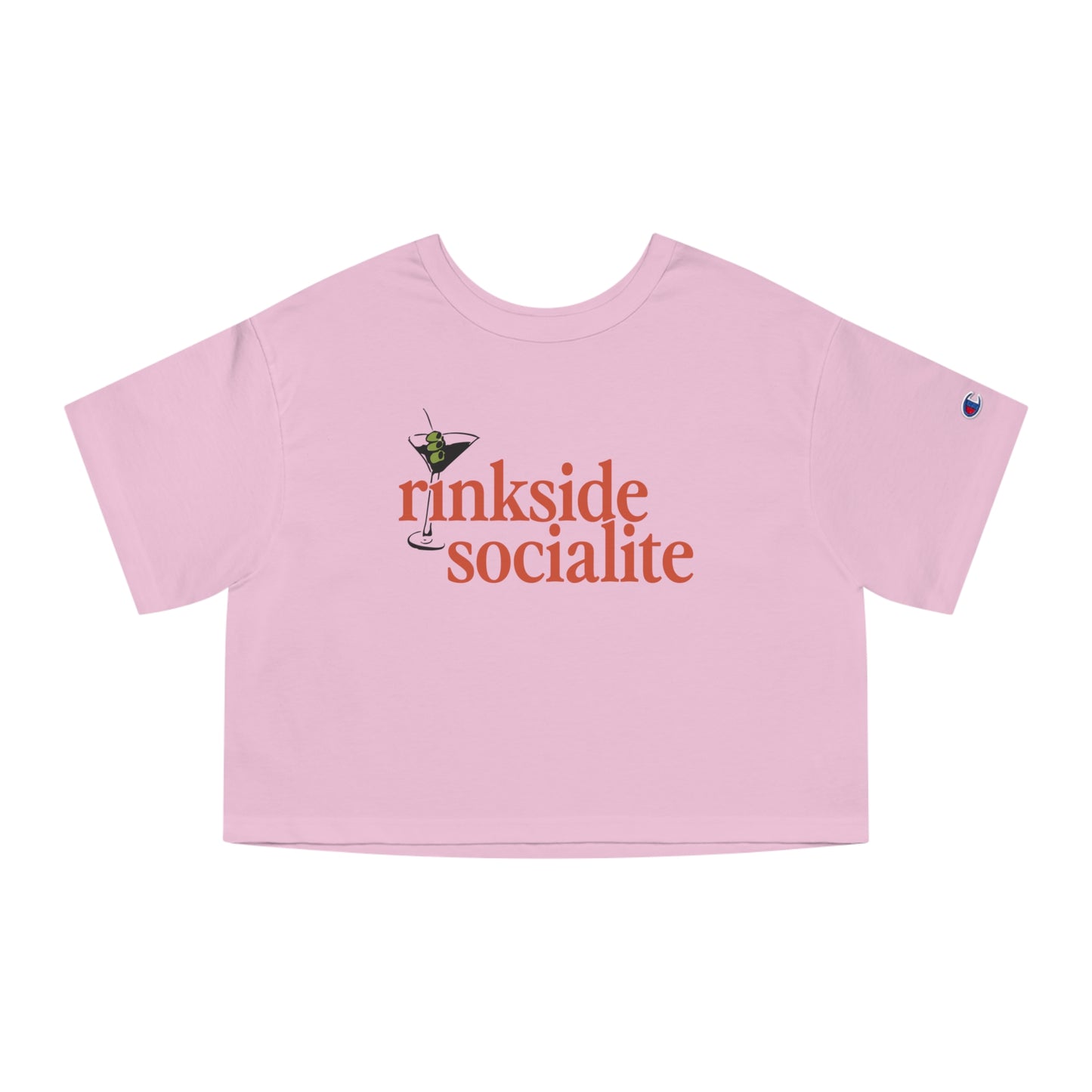 Martini Socialite Cropped Tee