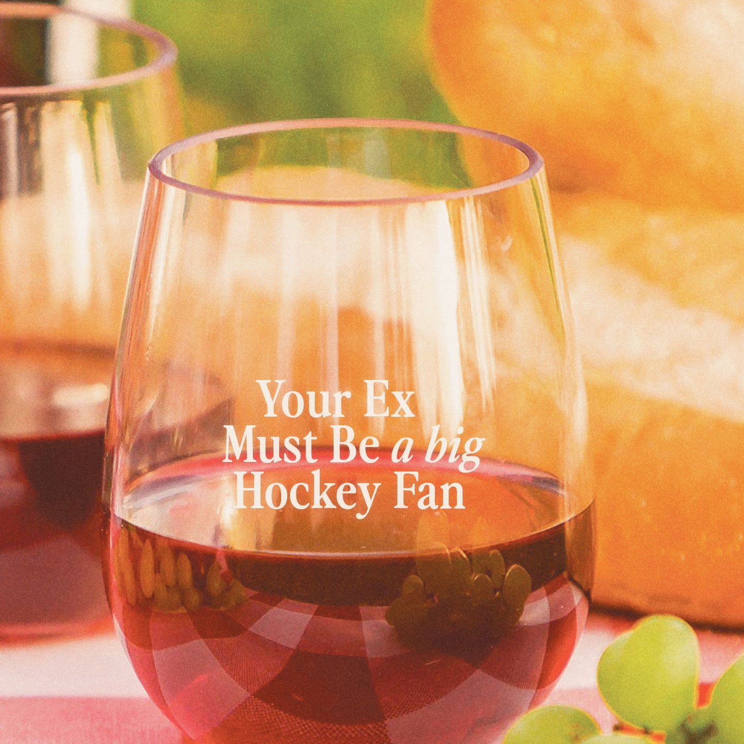 The Mansplainer Wine Glass