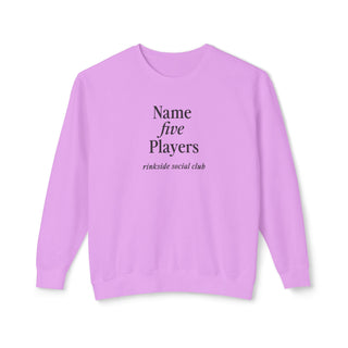 Name Five Players Sweatshirt
