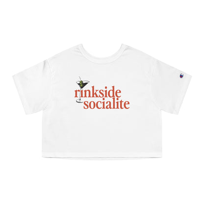 Martini Socialite Cropped Tee