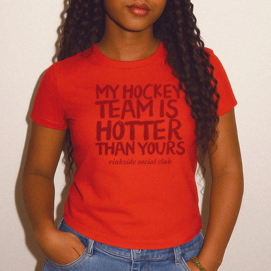 Hotter Than Yours Baby Tee