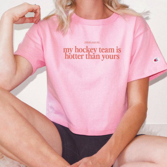 Hotter Than Yours Cropped Tee