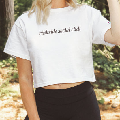 Rinkside Social Club Cropped Tee