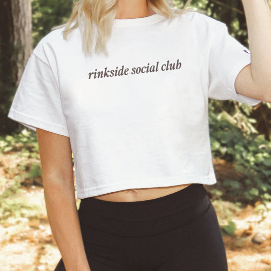 Rinkside Social Club Cropped Tee