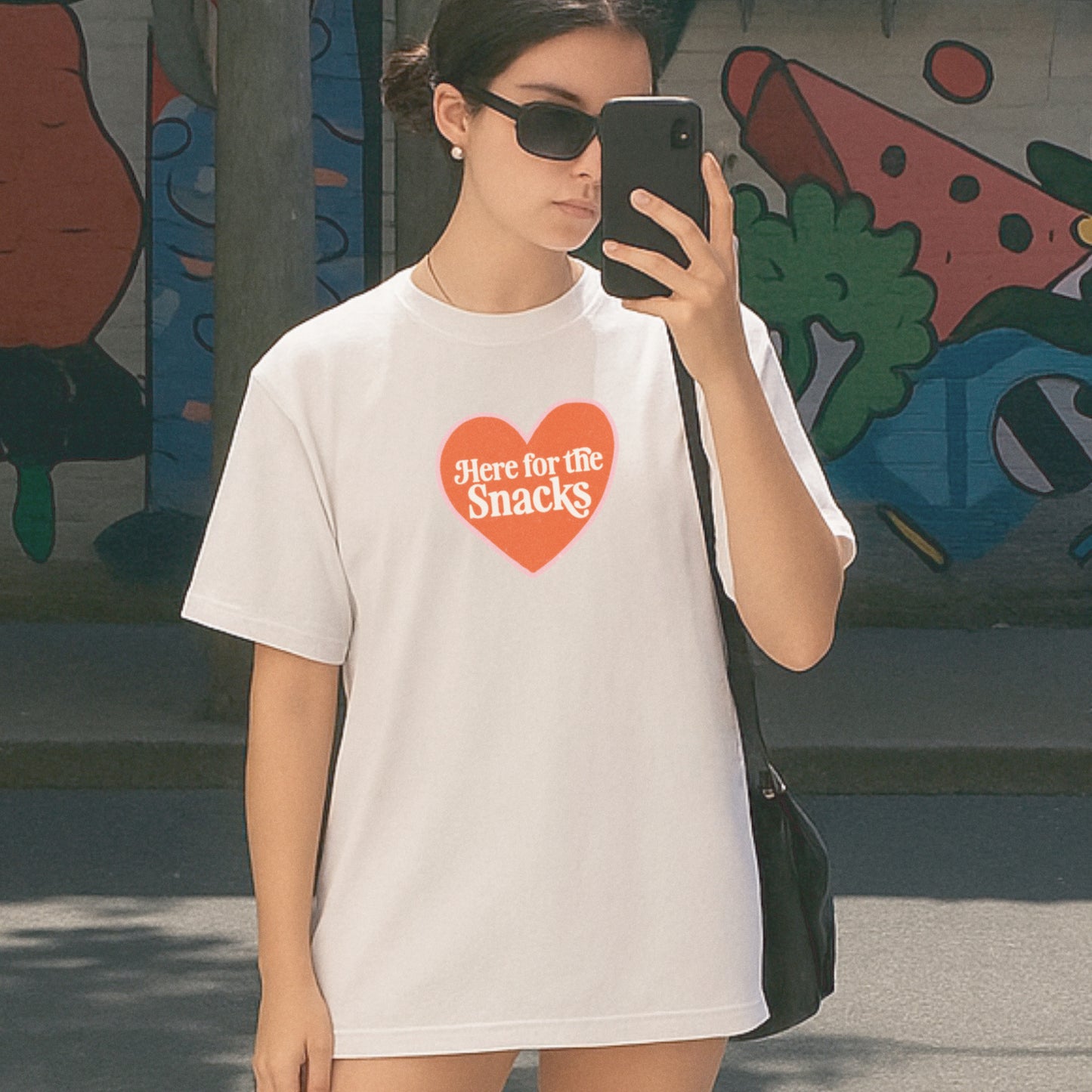 Here for the Snacks Tee