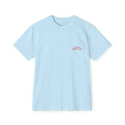 Watch Hockey for the Plot Pocket Tee
