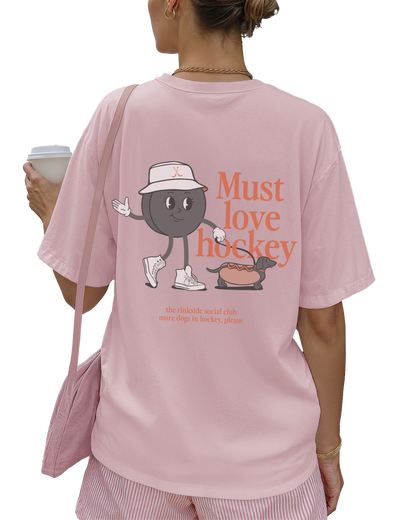 Watch Hockey for the Plot Pocket Tee