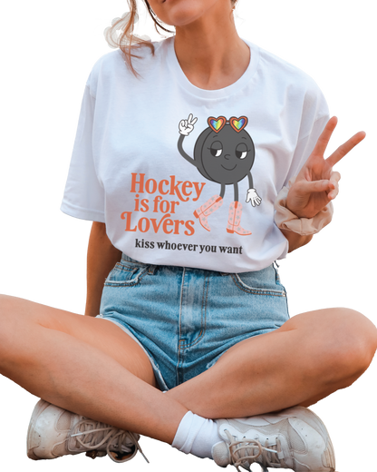 Hockey is for Lovers Pride Tee