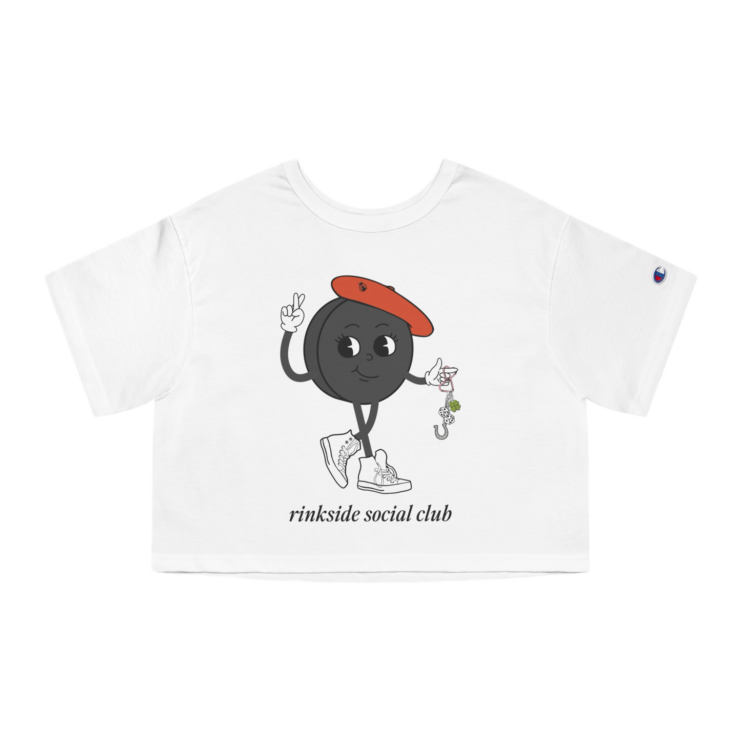 The Puck Girls Cropped Tee