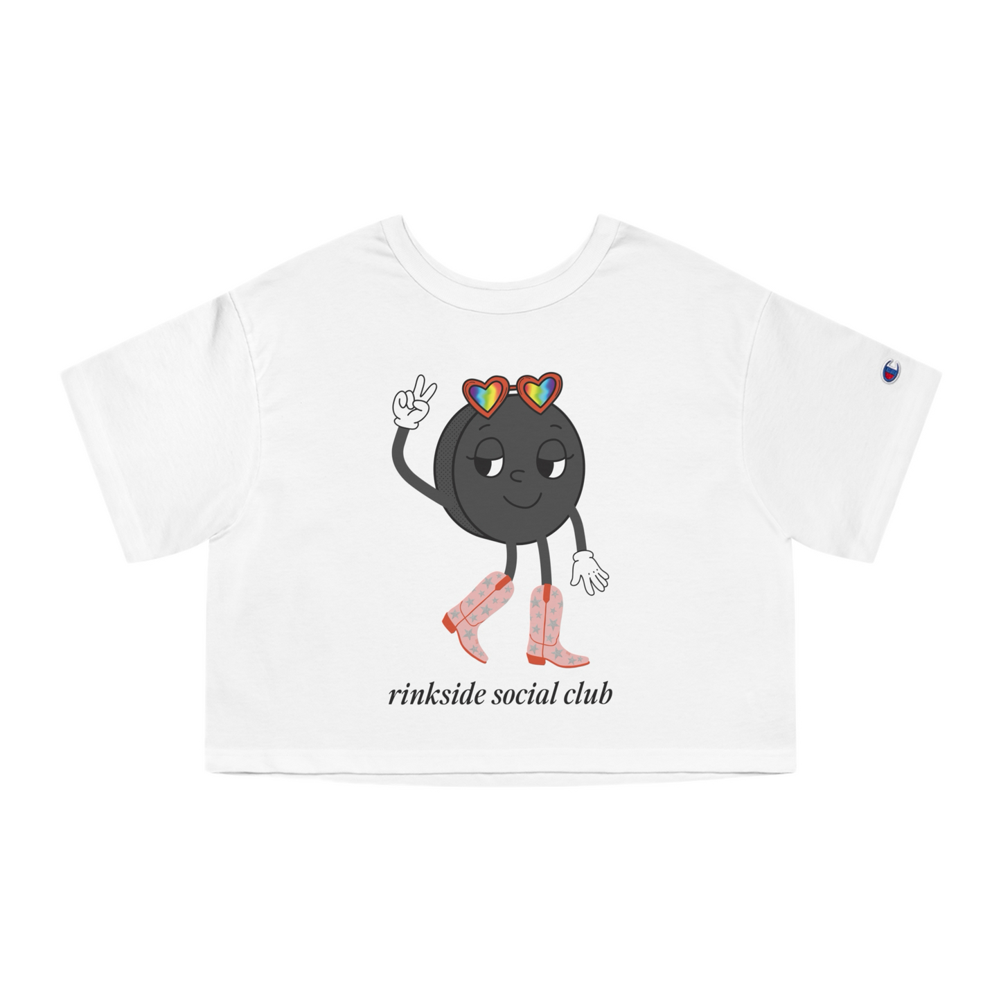 The Puck Girls Cropped Tee