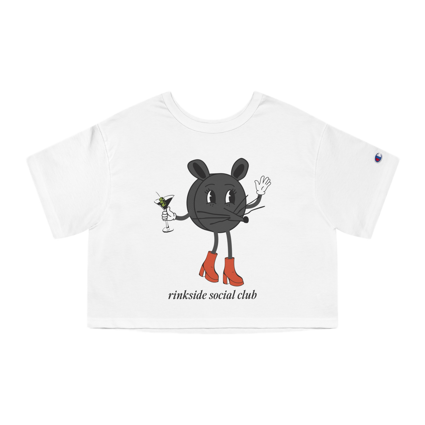 The Puck Girls Cropped Tee