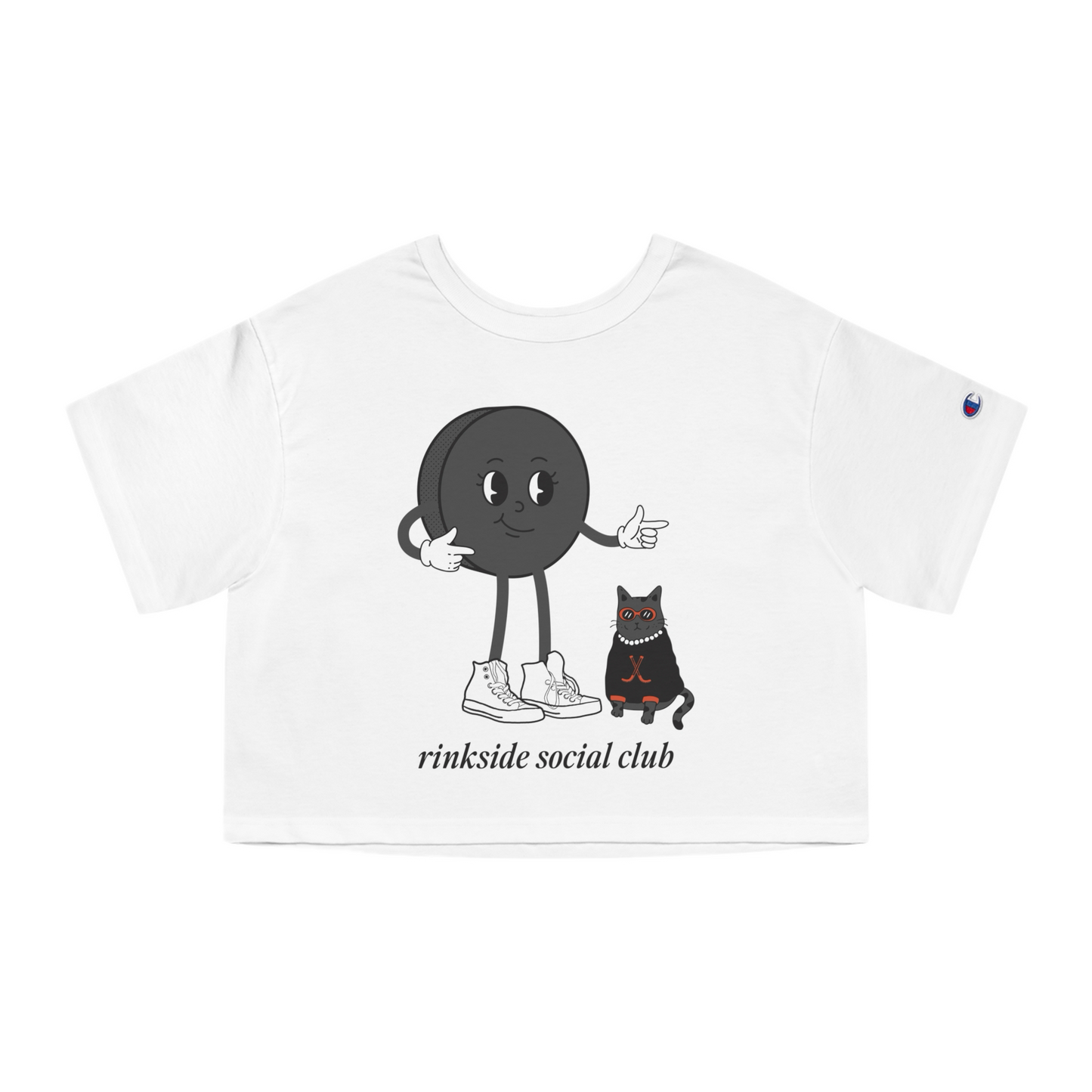 The Puck Girls Cropped Tee