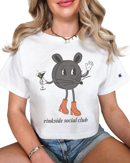 The Puck Girls Cropped Tee
