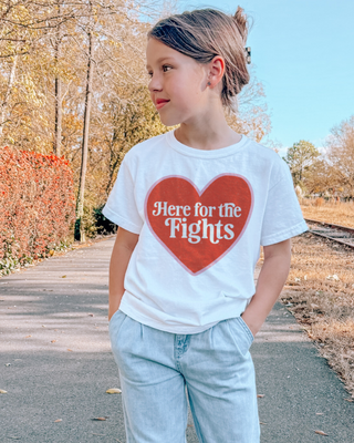 Here for the Fights Youth Tee