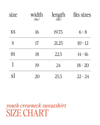 The Puck Girls Youth Sweatshirt