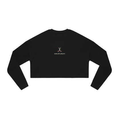 Name Five Players Cropped Sweatshirt