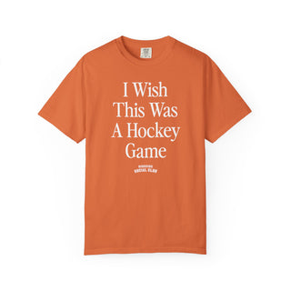 I Wish This Was A Hockey Game Tee