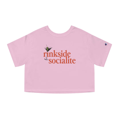 Martini Socialite Cropped Tee