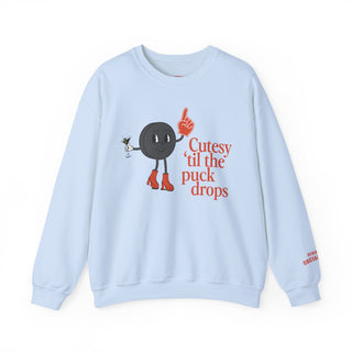 Cutesy til the Puck Drops Sweatshirt