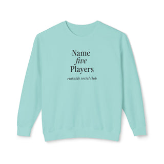 Name Five Players Sweatshirt
