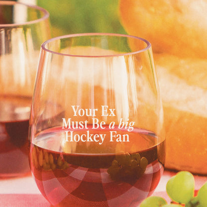 The Mansplainer Wine Glass